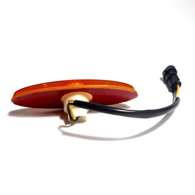 Luz de autocarro Luzes de marcação traseira 24V LED Marcadores laterais Amber para caminhões