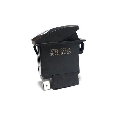 Logotipo personalizável Yujun Bus Radiator Rocker Switch para Golden Dragon Zhongtong Bus