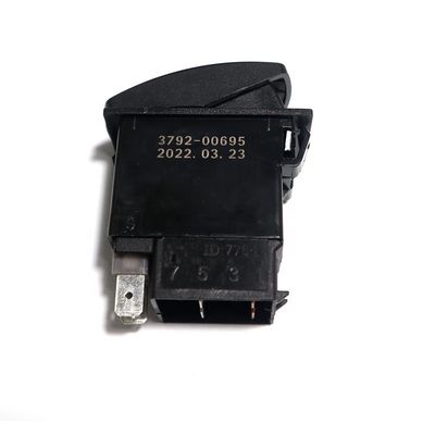 Logotipo personalizável Yujun Bus Radiator Rocker Switch para Golden Dragon Zhongtong Bus