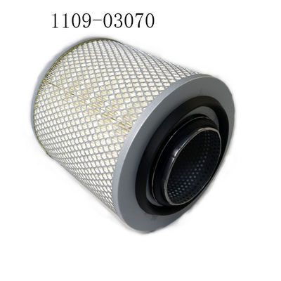 Motor diesel de autocarro Elemento de filtro de ar para o King Long Bus OEM tamanho e finalidade