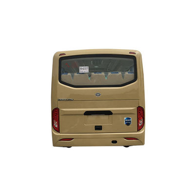 Ônibus de passageiros chinês Diesel 14-19 lugares Coche de cabeça longa com transmissão manual