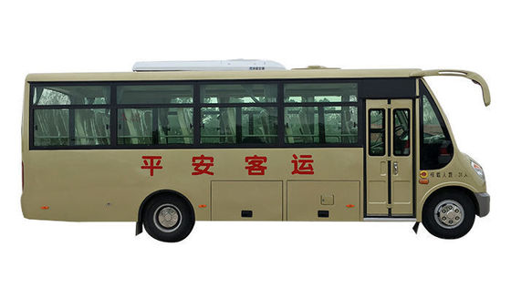 6-8L Capacidade do motor Transmissão manual Ônibus de passageiros chinês de luxo ônibus de 24-31 assentos