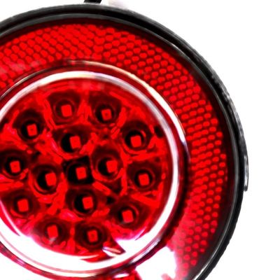 Peças de autocarro LED 24V Lâmpada de nevoeiro traseira vermelha para autocarro Higer ano 2011-