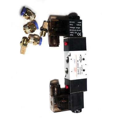 Atualize o seu Higer Bus com o 4V220-08 Bus Passenger Door Cylinder Solenoid Valve