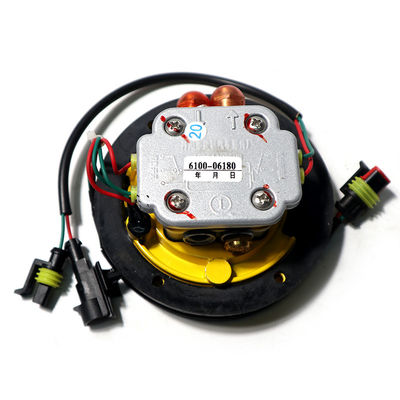 Válvula reguladora de pressão do circuito de ar do conector esquerdo/Válvula de controlo da porta 6100-06180 para King Long Bus