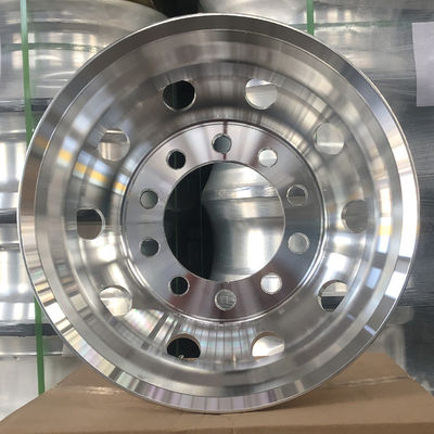 Substituição/reparação de peças de autocarro 9.0 * 22.5 Alumínio de liga de roda de borda para Zhongtong Autocarro 98mm PCD
