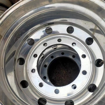 Substituição/reparação de peças de autocarro 9.0 * 22.5 Alumínio de liga de roda de borda para Zhongtong Autocarro 98mm PCD