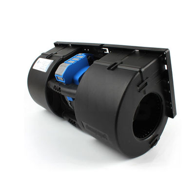 Direção de rotação das peças de autocarro no sentido horário do ventilador de evaporação e do ventilador centrífugo