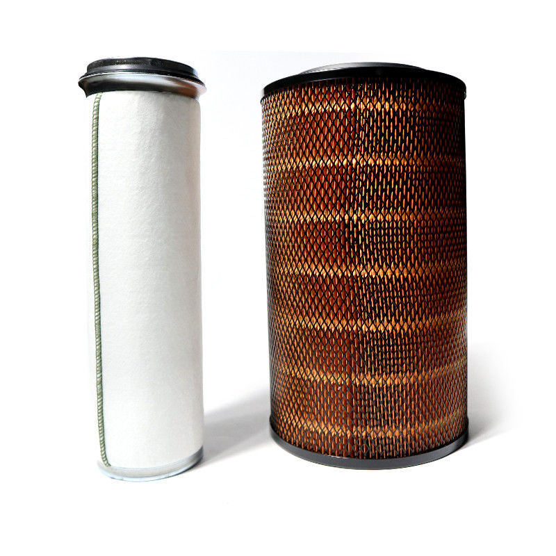 Elementos de filtro de ar de ônibus de tamanho padrão 1132-00048 para ônibus Golden Dragon