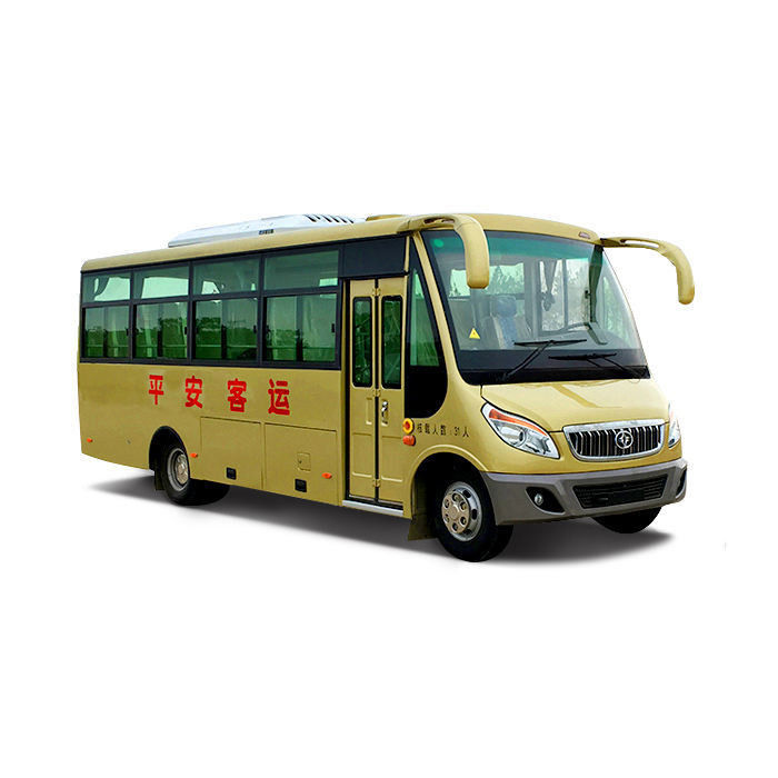 6-8L Capacidade do motor Transmissão manual Ônibus de passageiros chinês de luxo ônibus de 24-31 assentos