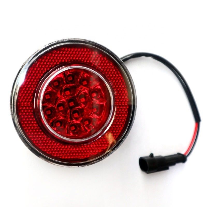Peças de autocarro LED 24V Lâmpada de nevoeiro traseira vermelha para autocarro Higer ano 2011-