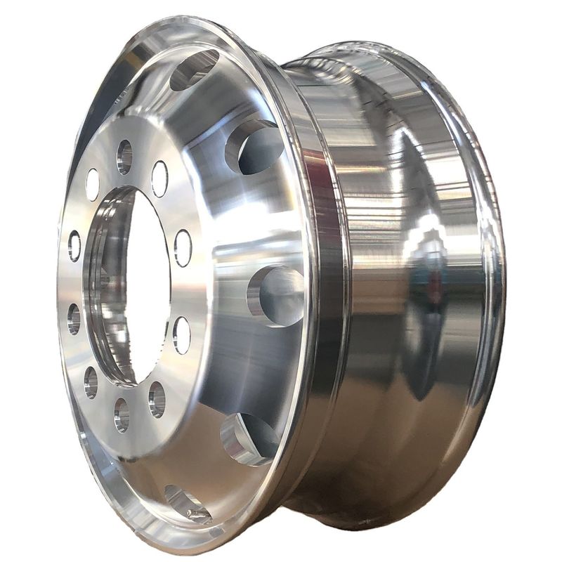 Substituição/reparação de peças de autocarro 9.0 * 22.5 Alumínio de liga de roda de borda para Zhongtong Autocarro 98mm PCD